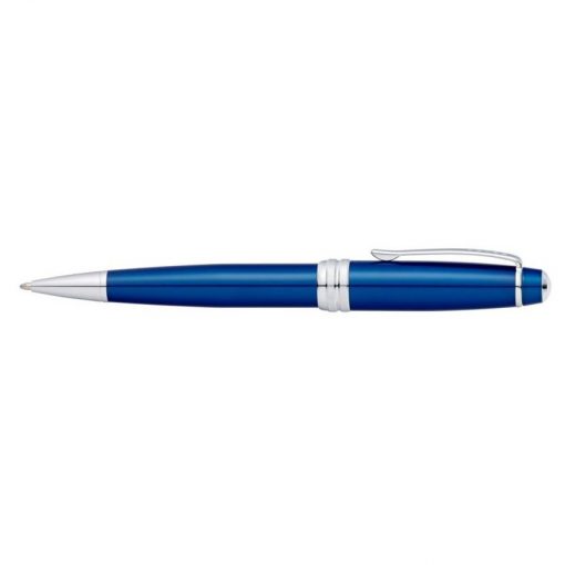 Bailey™ Blue Lacquer Ballpoint Pen-2