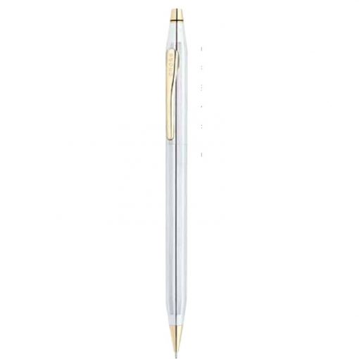 Classic Century® Medalist® Chrome & 23KT Gold Pen & Pencil Set-1