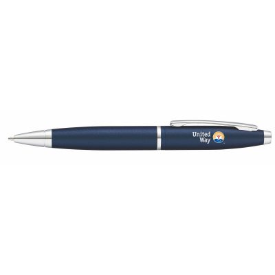 Calais™ Matte Metallic Midnight Blue Ballpoint Pen
