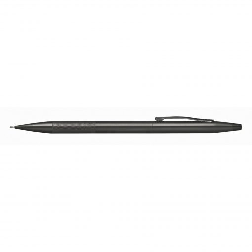 Classic Century Black PVD 0.7mm Pencil with Micro-knurl Detail