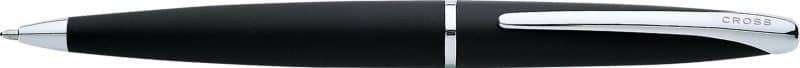 ATX® Basalt Black Ballpoint Pen w/Classic Black Journal-2