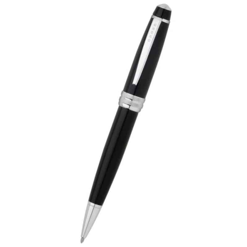 Bailey™ Black Lacquer Ballpoint Pen-1