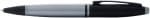 Calais Matte Gray and Black Lacquer Ballpoint Pen-1
