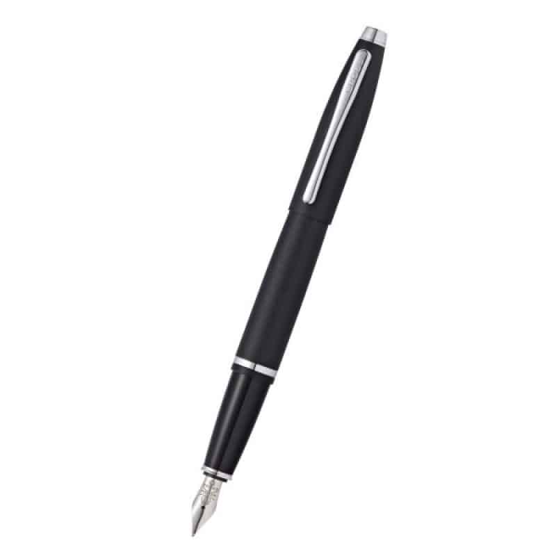 Calais™ Matte Black Medium Nib Fountain Pen-1