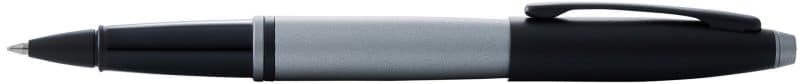 Calais™ Matte Gray and Black Lacquer Rollerball Pen-1