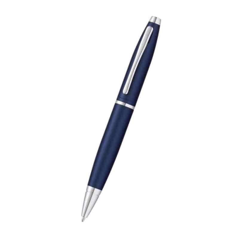 Calais™ Matte Metallic Midnight Blue Ballpoint Pen-1