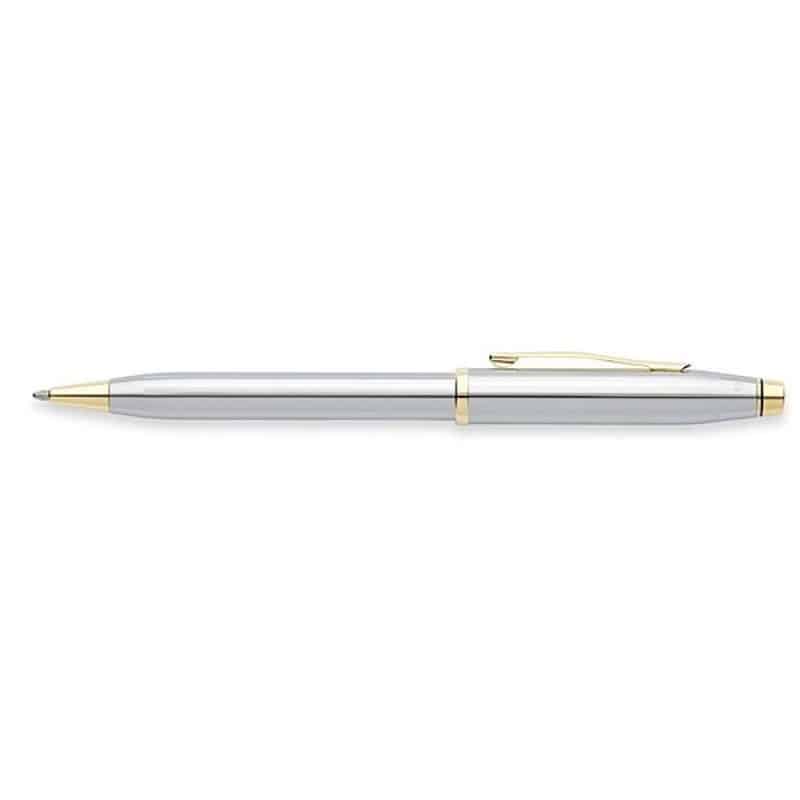 Century® II Medalist® Chrome & 23KT Gold Ballpoint Pen-2