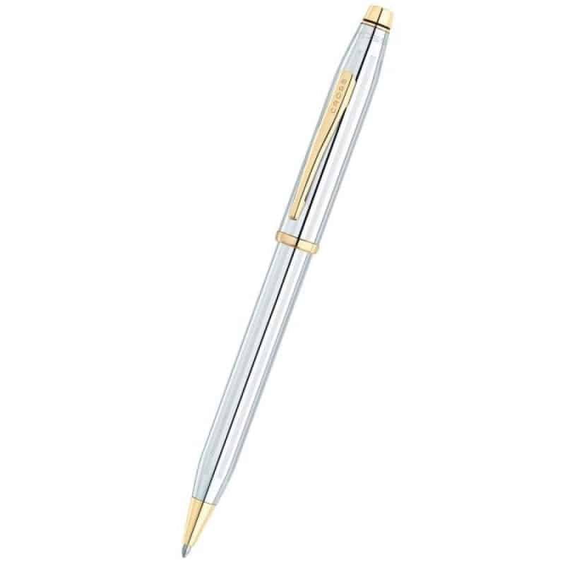 Century® II Medalist® Chrome & 23KT Gold Ballpoint Pen-1