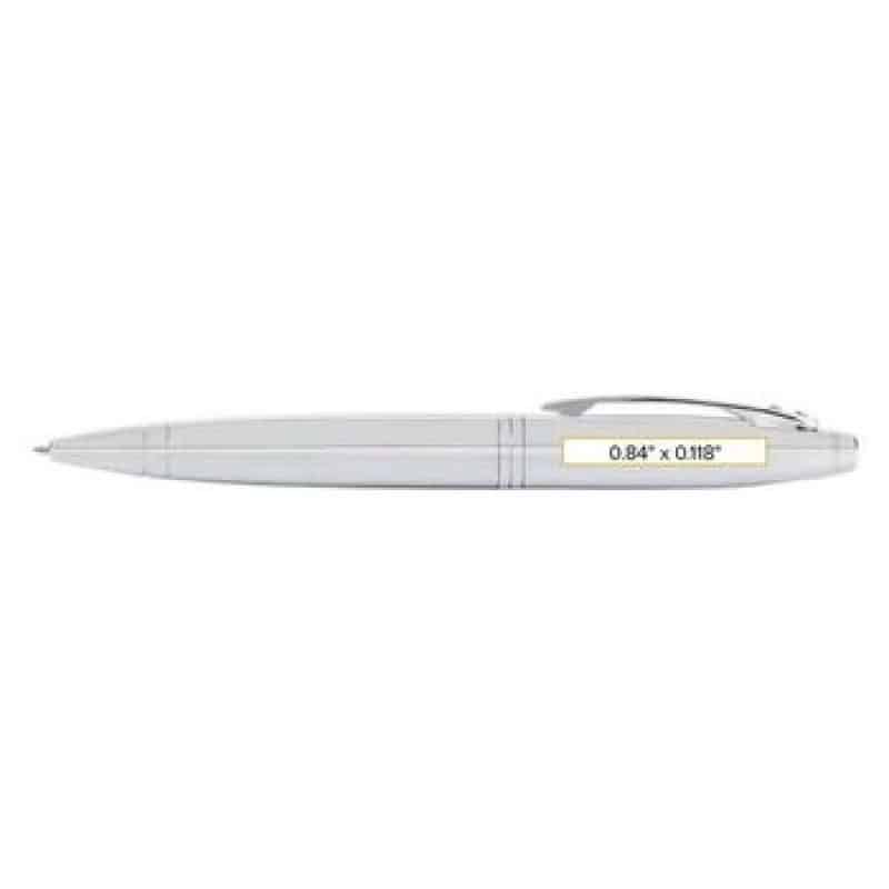 Cross Window Pure Chrome Ballpoint Pen-1