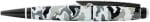Edge Matte Black and White Camouflage Lacquer Gel Rollerball Pen-1