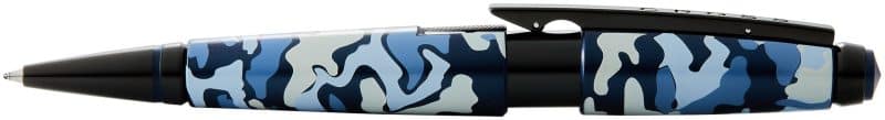 Edge Matte Blue Camouflage Lacquer Gel Rollerball Pen-1