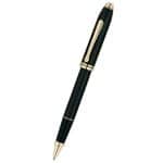 Townsend® Black Lacquer & 23KT Gold Gel Rollerball Pen-1