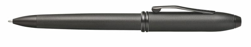 Townsend® Black PVD Micro-knurl Ballpoint Pen-1