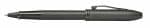 Townsend® Black PVD Micro-knurl Selectip® Rollerball Pen-1