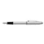Townsend® Lustrous Chrome Medium Nib Fountain Pen-2