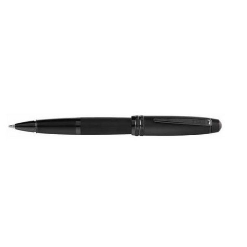 Bailey™ Matte Black Lacquer Rollerball Pen-1