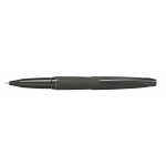 ATX® Brushed Black Rollerball Pen with Polished Black PVD Appointments-2