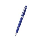 Bailey Light™ Polished Blue Resin Rollerball Pen-1
