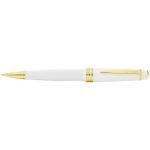 Bailey Light™ Polished White Resin and Gold Tone Ballpoint Pen-1
