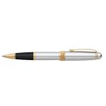 Bailey™ Medalist® Chrome & 23KT Gold Rollerball Pen-2
