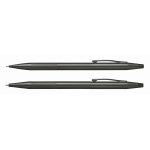 Classic Century® Black PVD Ballpoint Pen/0.7mm Pencil Set w/Micro-knurl Detail-1