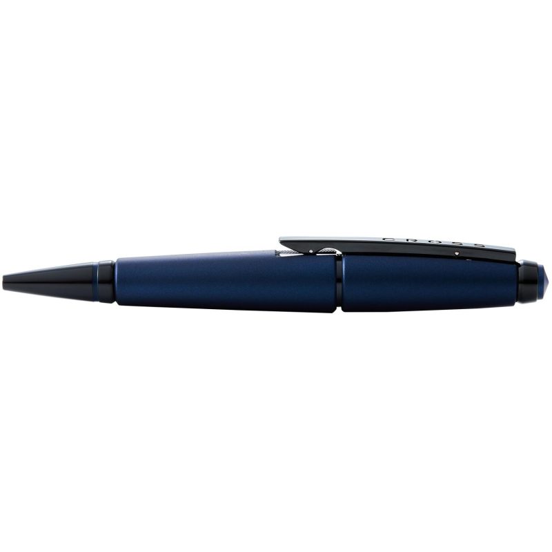 Edge™-Matte-Blue-Lacquer-Rollerball-Pen-AT0555-12 Edge™ Matte Blue Lacquer Rollerball Pen-1