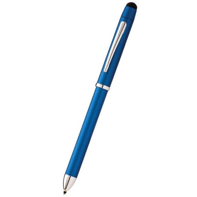 TECH3™-Metallic-Blue-Multifunctional-Pen-AT0090-8 TECH3+™ Metallic Blue Multifunctional Pen-1