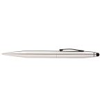 Tech2™ Chrome & Satin Black Dual Function Ballpoint Pen-2